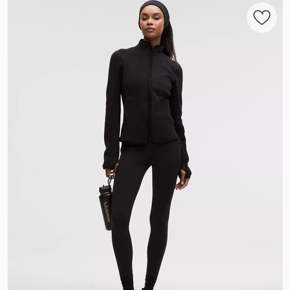 Lululemon-Tumbled Fleece Running Jacket-NWT - Picture 6 of 16